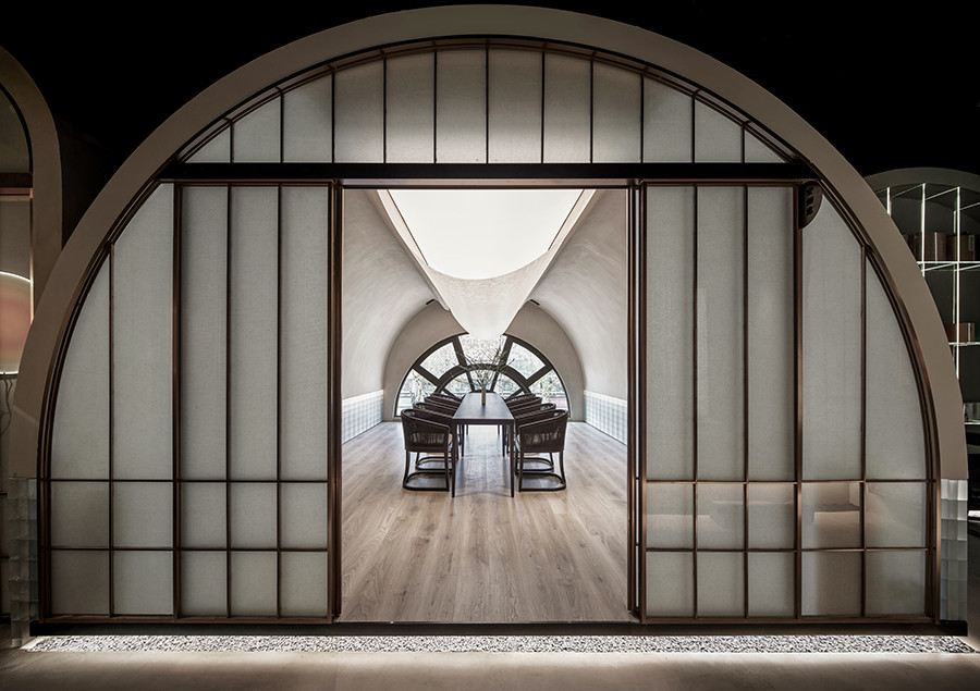 以江南水乡为主题的创意茶室设计分享(图6) 以江南水乡为主题的创意茶室设计分享(图6)