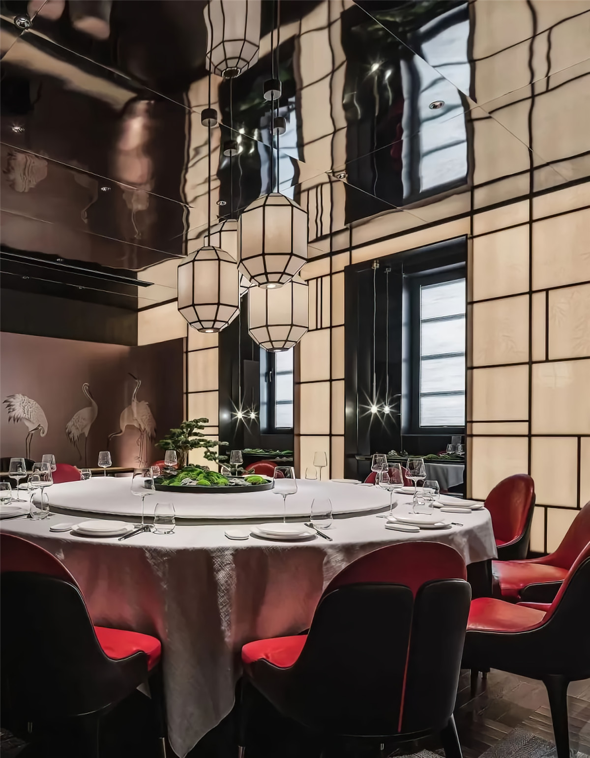 2000平宋代美学高端商务中餐厅装修设计分享(图12) 2000平宋代美学高端商务中餐厅装修设计分享(图12)