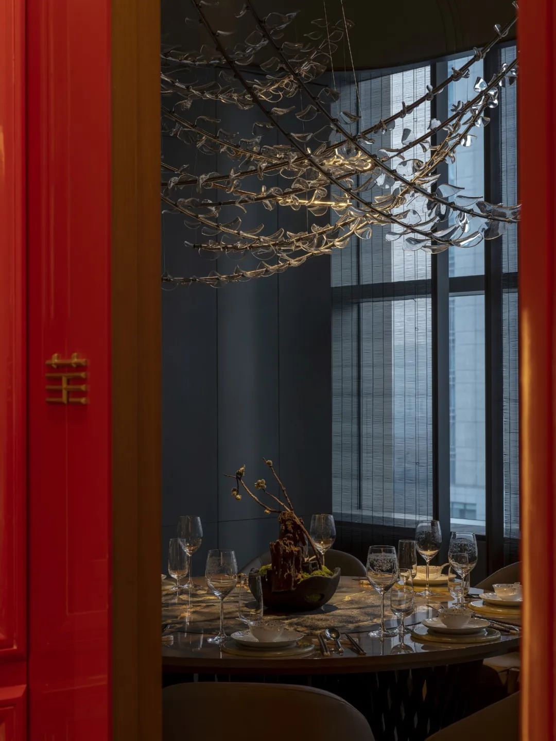 郑州中餐厅设计推荐璞玉高端餐饮装修方案(图8) 郑州中餐厅设计推荐璞玉高端餐饮装修方案(图8)