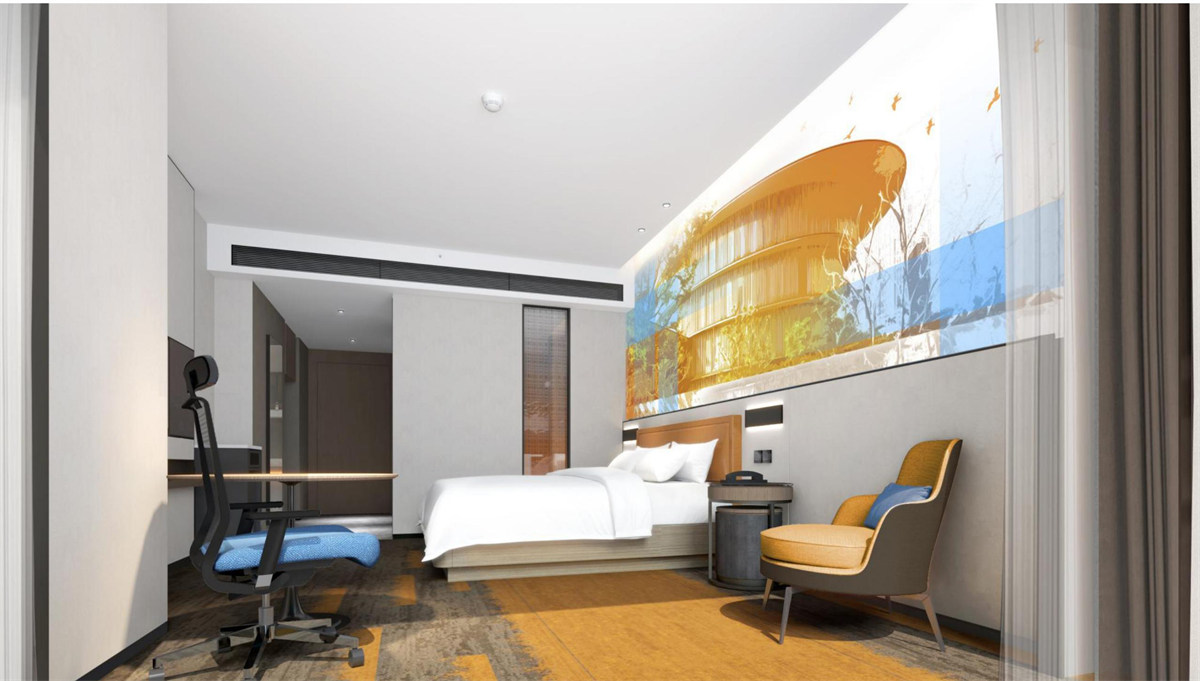 佛山北滘天宁路希尔顿欢朋开云中国装修设计