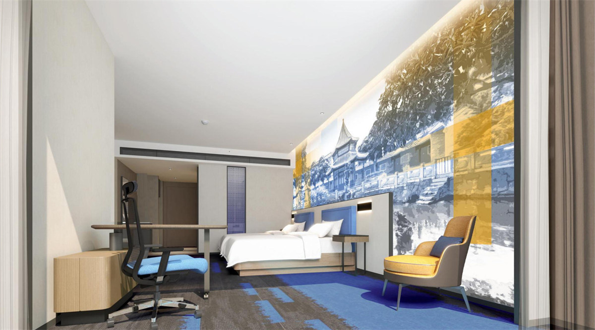 佛山北滘天宁路希尔顿欢朋开云中国装修设计