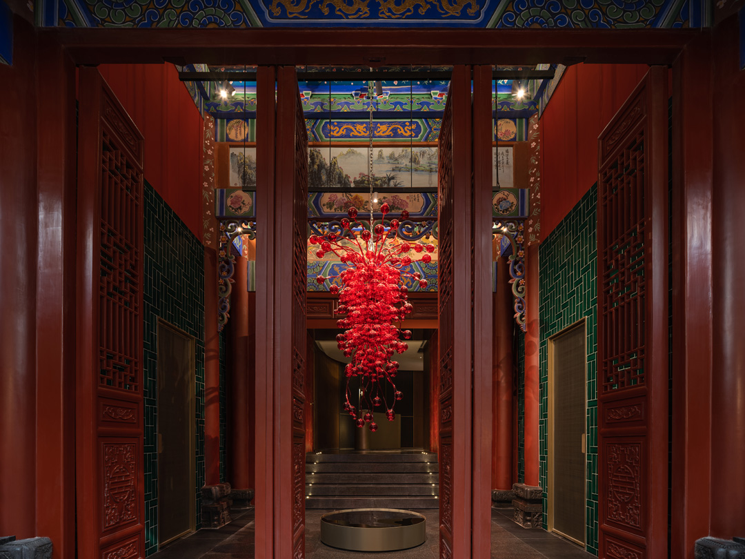 郑州火锅店设计公司和悦·荟馆和牛火锅装修案例(图5) 郑州火锅店设计公司和悦·荟馆和牛火锅装修案例(图5)