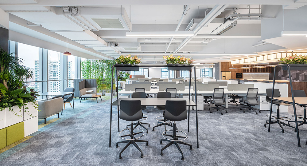 以像素为主题的GLP数据中心办公室装修设计案例(图5)