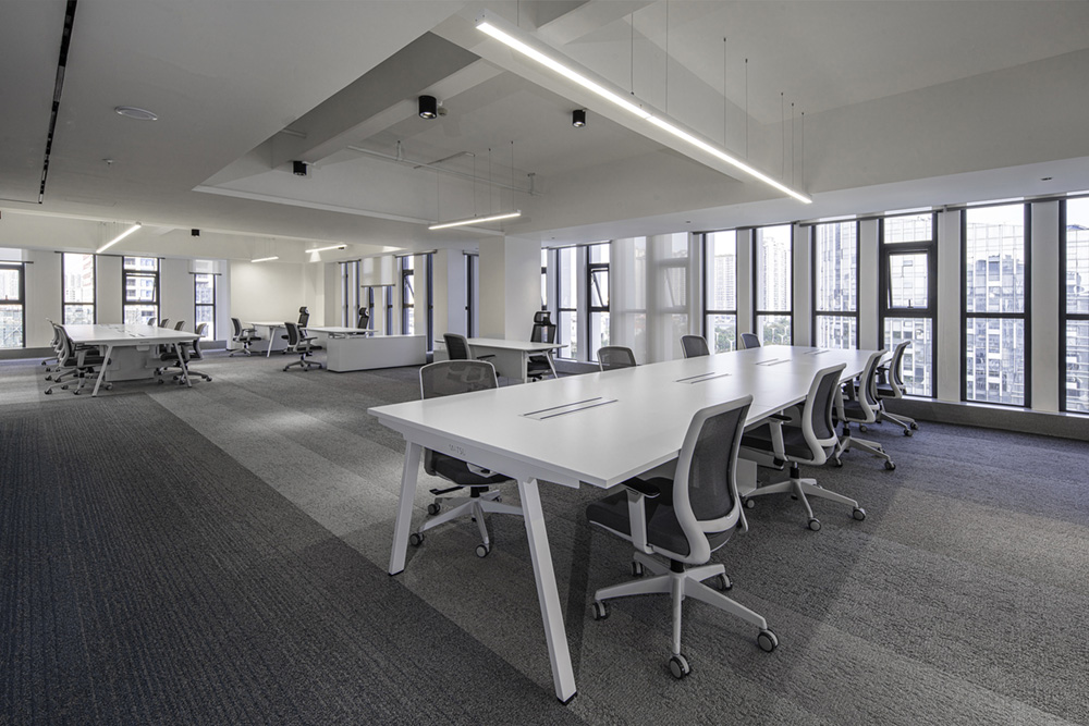 现代轻奢风食品公司办公楼装修设计方案(图8) 现代轻奢风食品公司办公楼装修设计方案(图8)