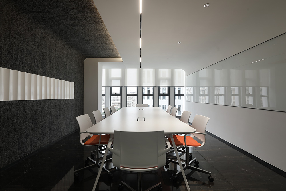 现代轻奢风食品公司办公楼装修设计方案(图12) 现代轻奢风食品公司办公楼装修设计方案(图12)