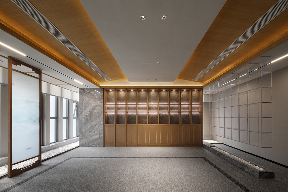 现代轻奢风食品公司办公楼装修设计方案(图18) 现代轻奢风食品公司办公楼装修设计方案(图18)