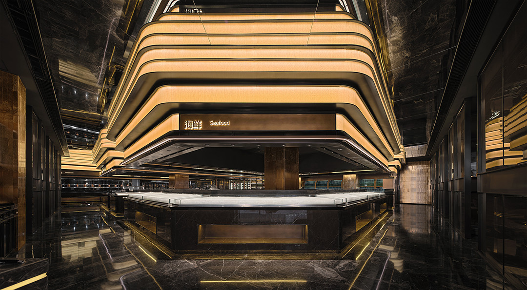 郑州餐饮设计推荐钱小奴海鲜自助餐厅装修设计(图2) 郑州餐饮设计推荐钱小奴海鲜自助餐厅装修设计(图2)