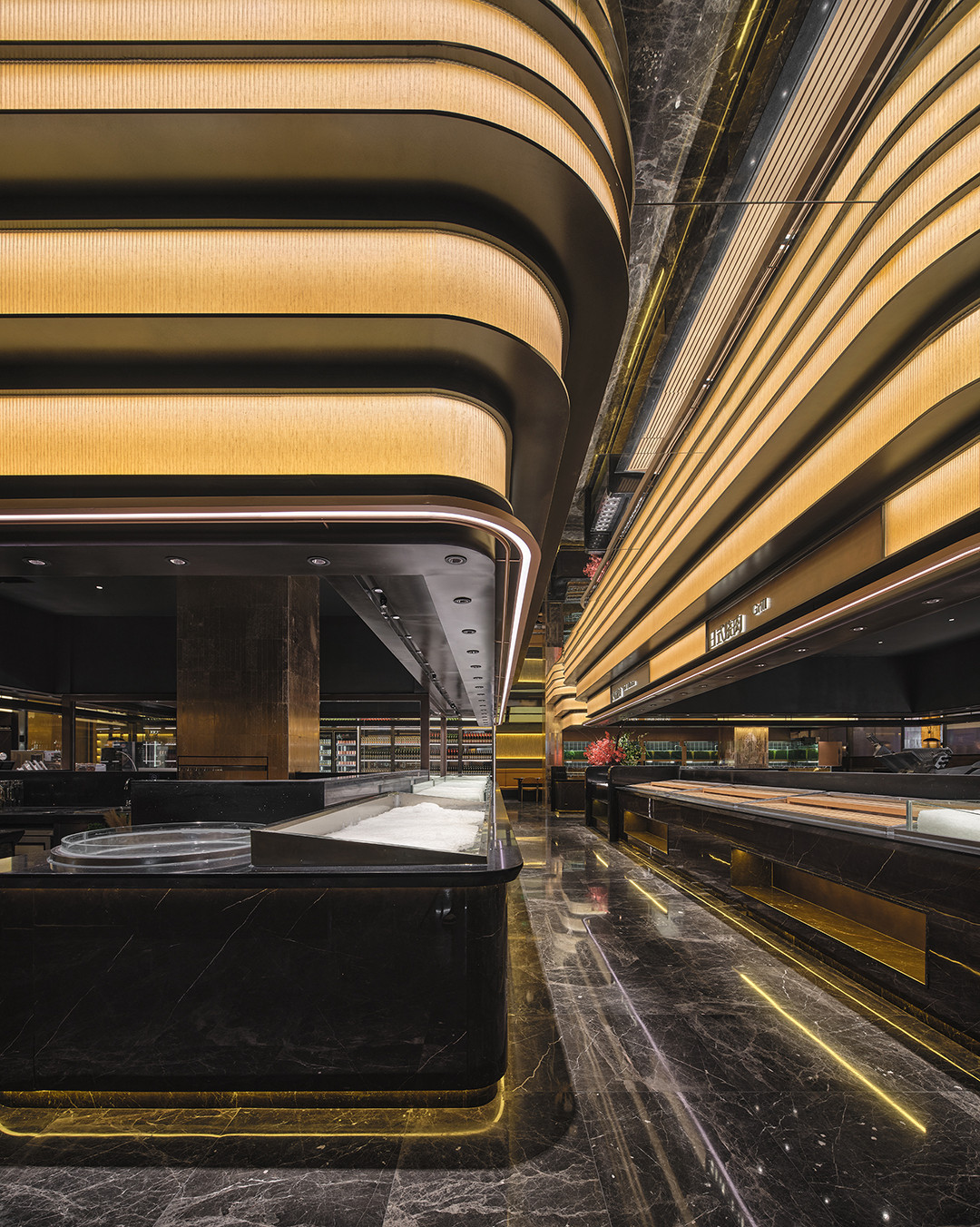郑州餐饮设计推荐钱小奴海鲜自助餐厅装修设计(图5) 郑州餐饮设计推荐钱小奴海鲜自助餐厅装修设计(图5)