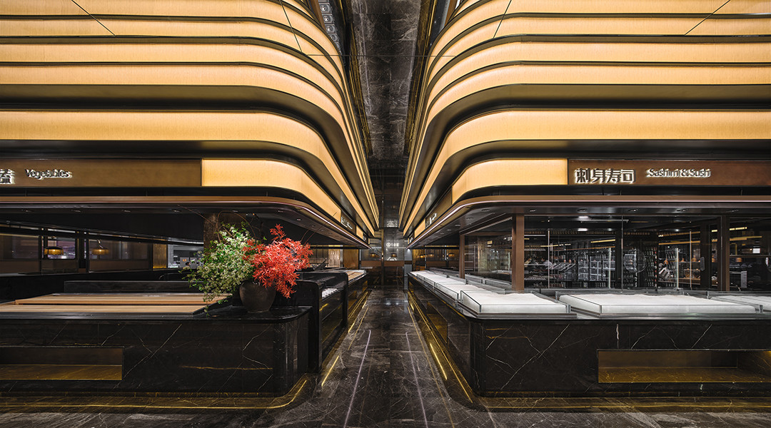 郑州餐饮设计推荐钱小奴海鲜自助餐厅装修设计(图6) 郑州餐饮设计推荐钱小奴海鲜自助餐厅装修设计(图6)