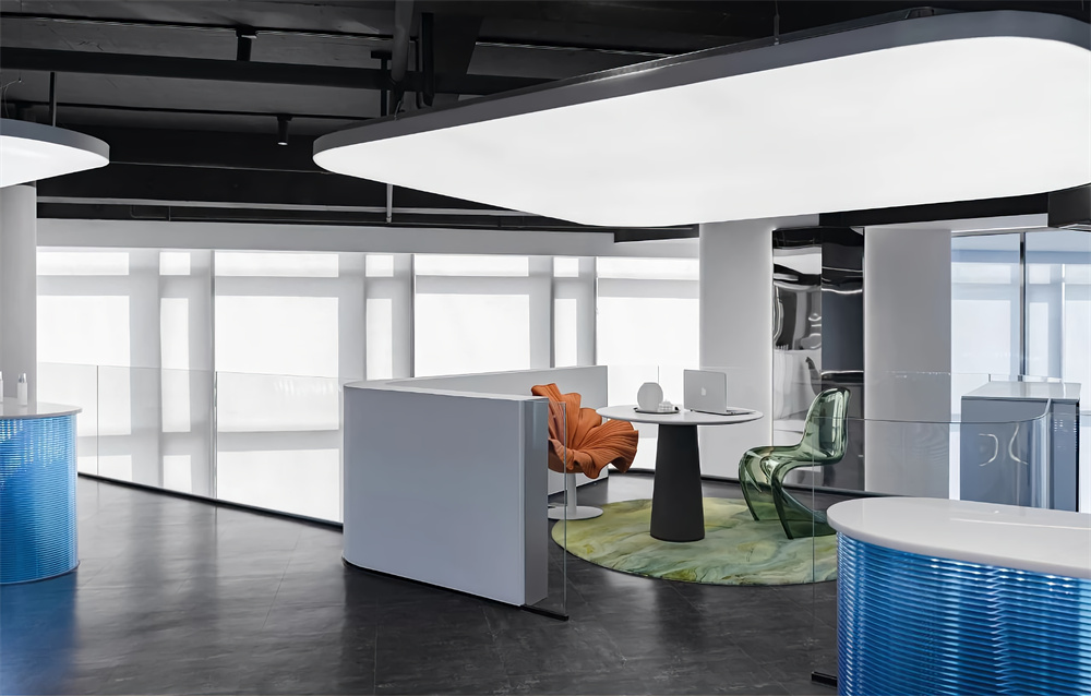 郑州办公室装修推荐时尚网红直播办公设计案例(图11) 郑州办公室装修推荐时尚网红直播办公设计案例(图11)