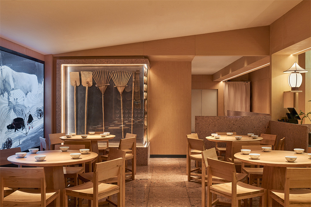 农耕记土潮风特色湖南菜餐厅装修设计方案(图8) 农耕记土潮风特色湖南菜餐厅装修设计方案(图8)