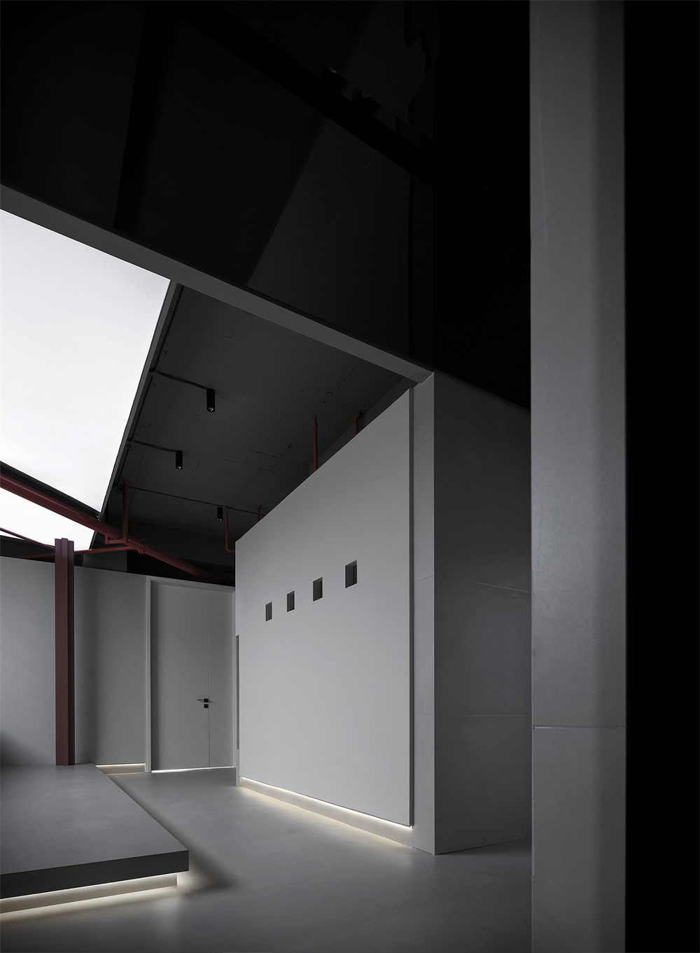 350㎡天马视界传媒公司时尚办公室装修设计(图2) 350㎡天马视界传媒公司时尚办公室装修设计(图2)