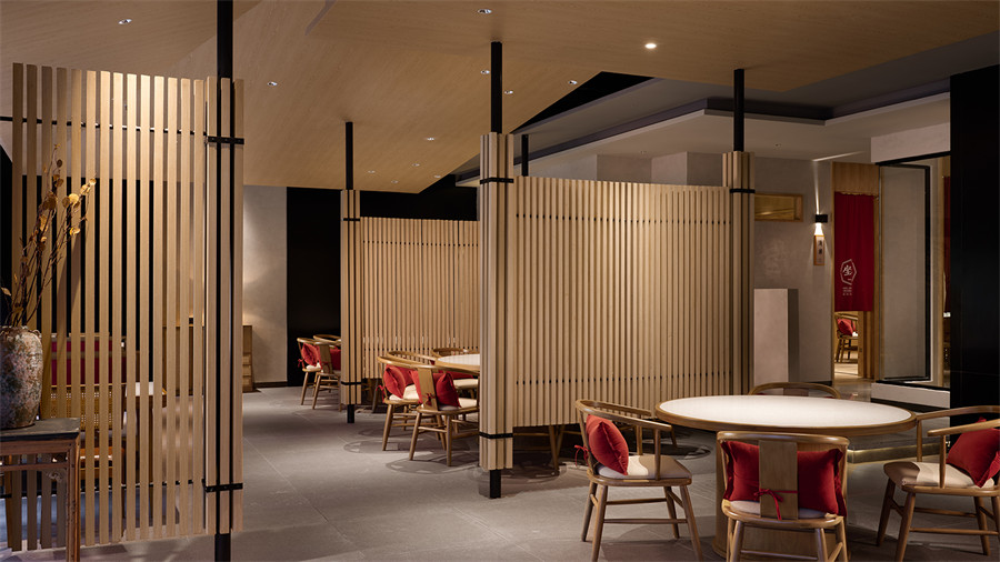 低造价效果佳 坐井百年江湖菜中餐厅装修设计方案(图2) 低造价效果佳 坐井百年江湖菜中餐厅装修设计方案(图2)