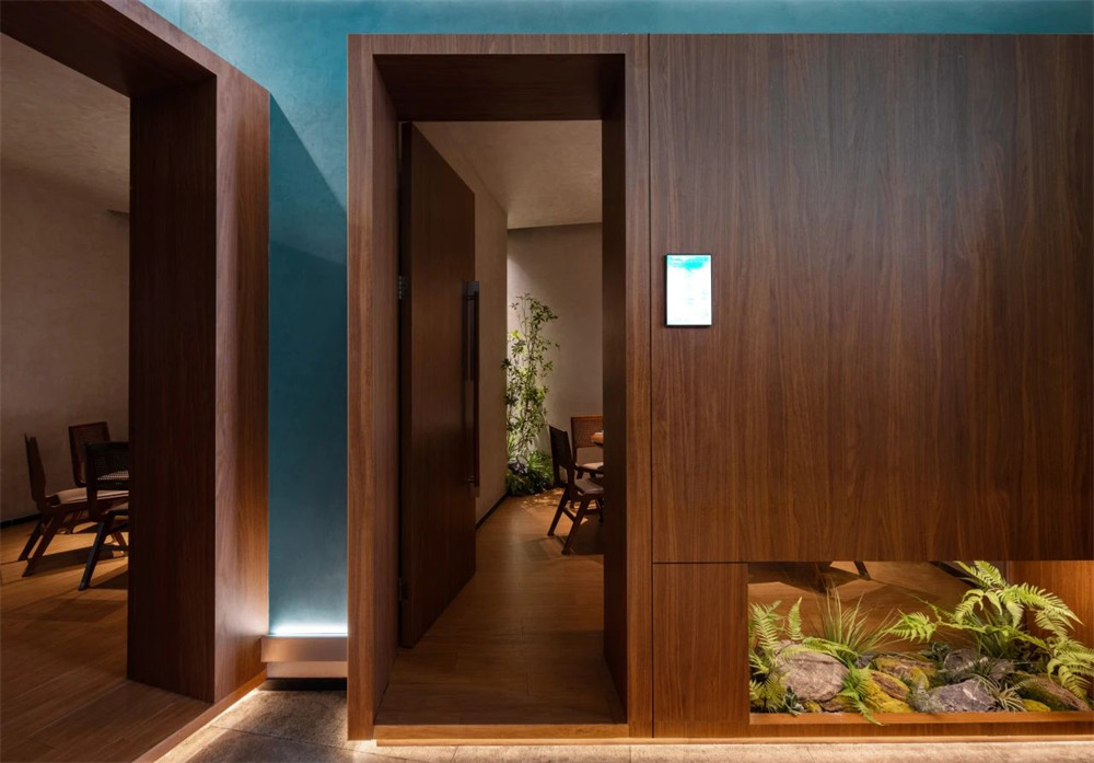 郑州金博大分享佬麻雀新湘菜餐厅装修设计(图5)