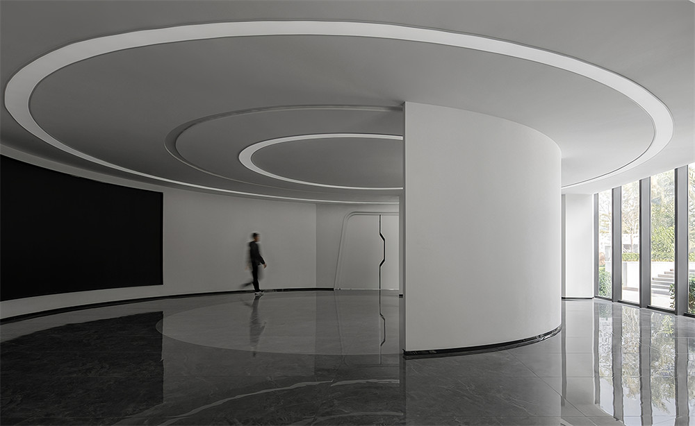 8000㎡迅扬科技总部展厅&办公大楼装修设计方案(图5)