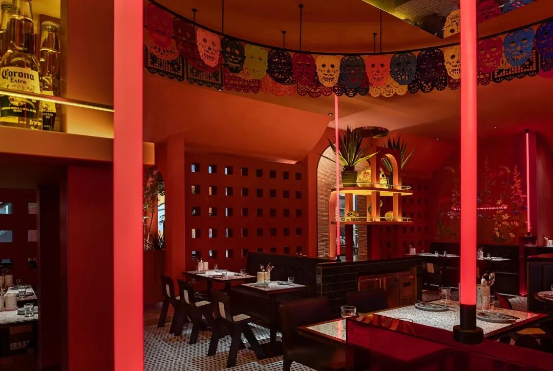 中西合璧 墨纪墨西哥餐厅装修设计方案(图11) 中西合璧 墨纪墨西哥餐厅装修设计方案(图11)