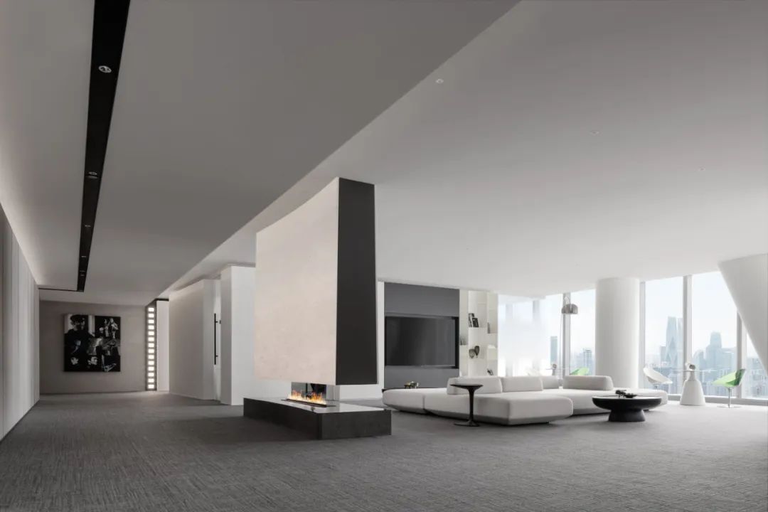 极简艺术风直播公司多媒体办公室装修设计方案(图3) 极简艺术风直播公司多媒体办公室装修设计方案(图3)