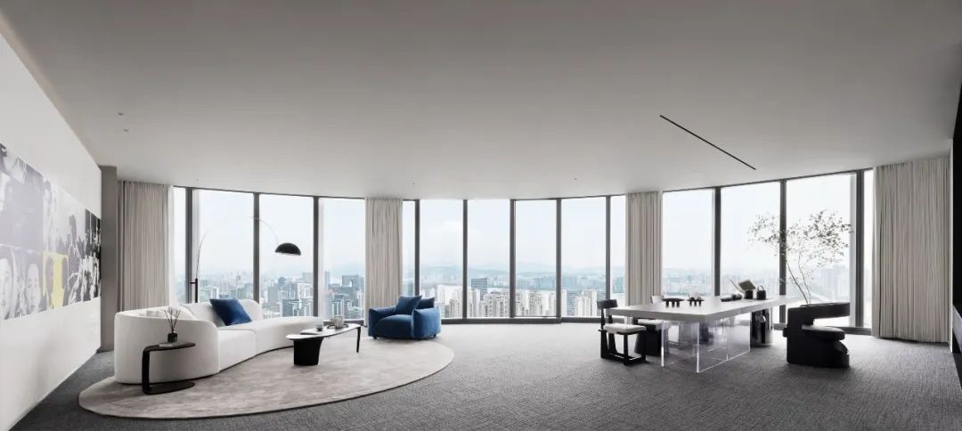 极简艺术风直播公司多媒体办公室装修设计方案(图6) 极简艺术风直播公司多媒体办公室装修设计方案(图6)