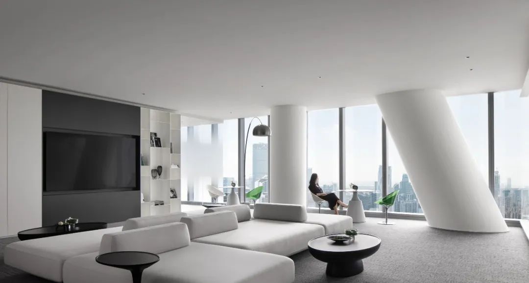 极简艺术风直播公司多媒体办公室装修设计方案(图7) 极简艺术风直播公司多媒体办公室装修设计方案(图7)