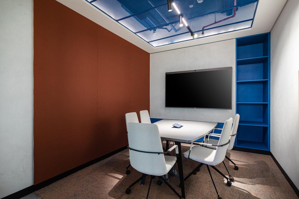 郑州金博大分享活力多彩的咨询公司办公室装修案例(图16) 郑州金博大分享活力多彩的咨询公司办公室装修案例(图16)