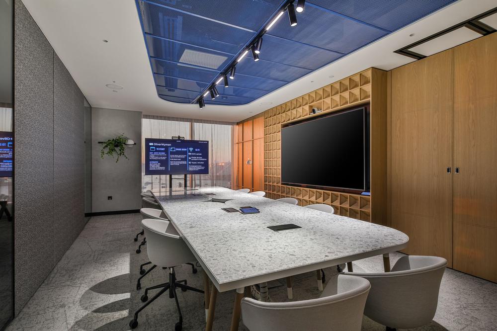 郑州金博大分享活力多彩的咨询公司办公室装修案例(图10) 郑州金博大分享活力多彩的咨询公司办公室装修案例(图10)