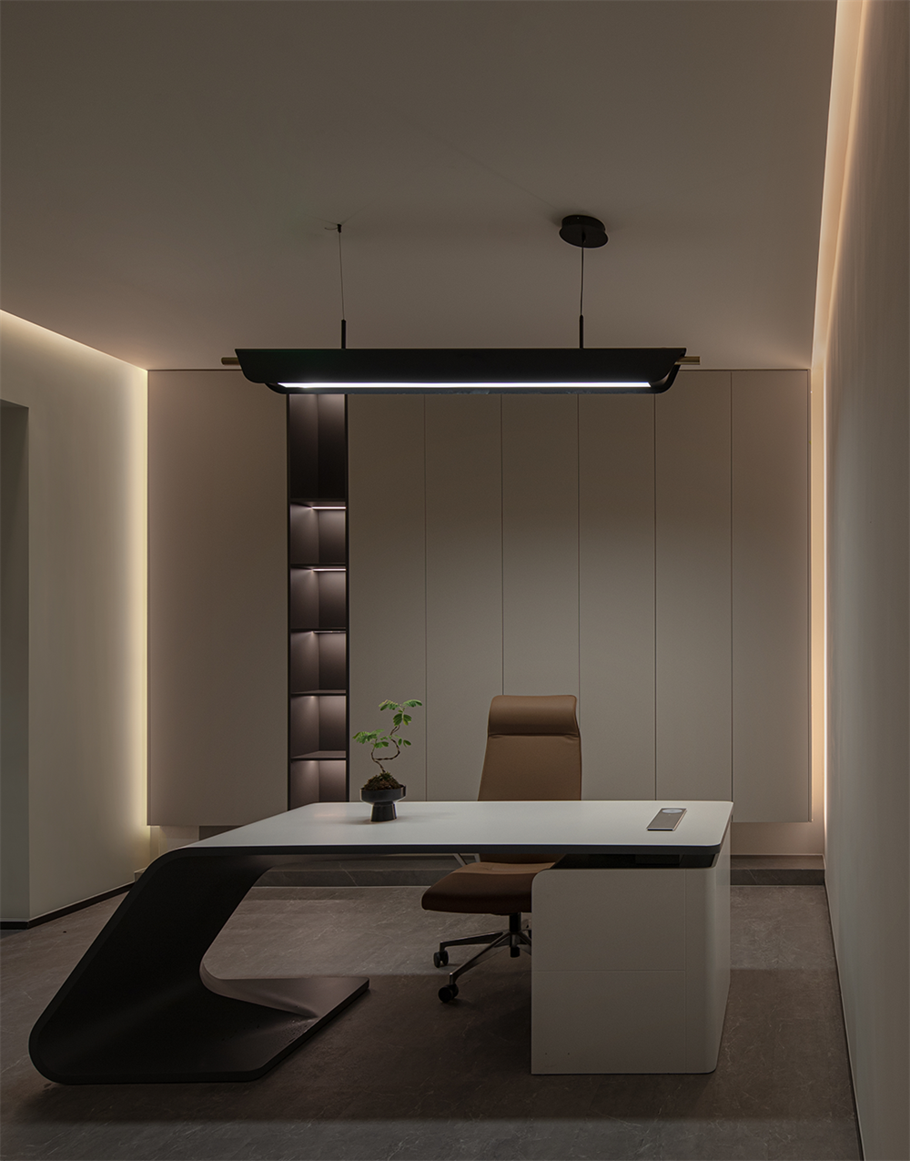 极简纯粹的滨绿大厦办公室装修设计方案(图9) 极简纯粹的滨绿大厦办公室装修设计方案(图9)