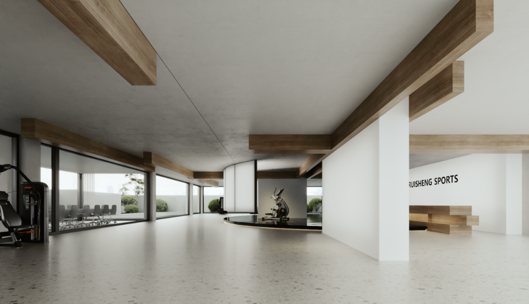 郑州金博大分享瑞升体育科技公司办公室装修(图1) 郑州金博大分享瑞升体育科技公司办公室装修(图1)