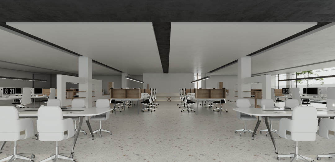 郑州金博大分享瑞升体育科技公司办公室装修(图5) 郑州金博大分享瑞升体育科技公司办公室装修(图5)