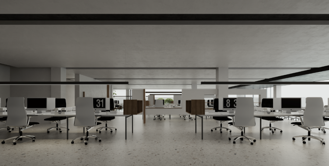 郑州金博大分享瑞升体育科技公司办公室装修(图6) 郑州金博大分享瑞升体育科技公司办公室装修(图6)