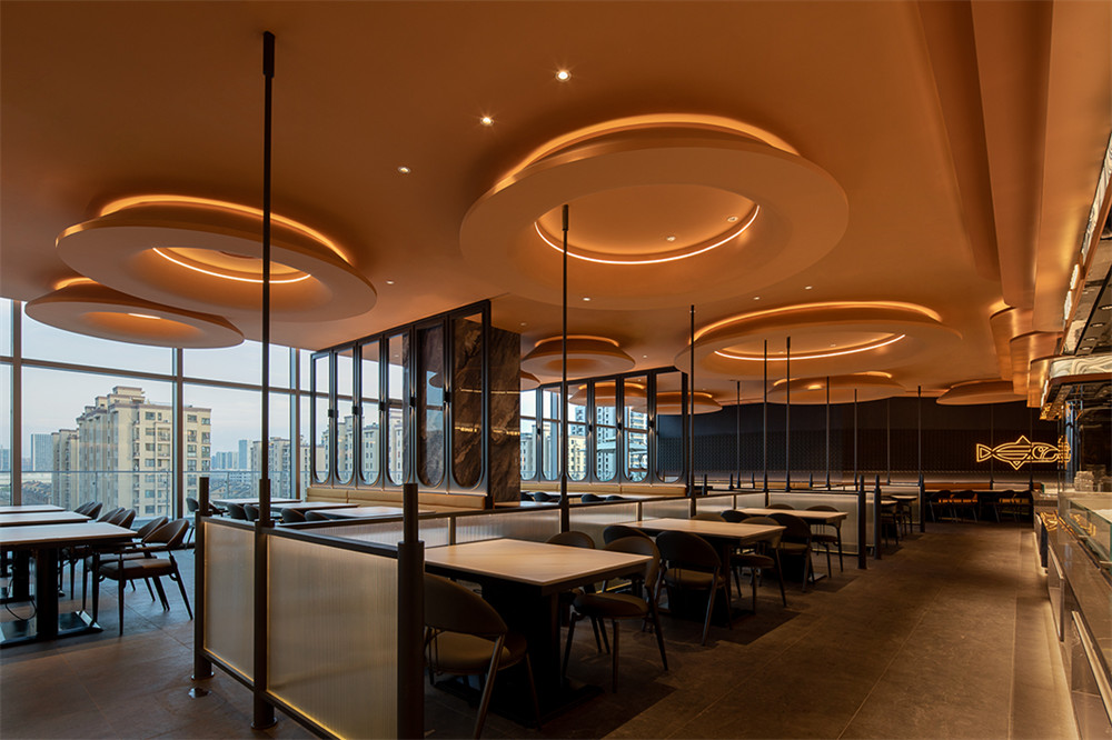 郑州金博大推荐钱鼎会海鲜自助餐厅装修设计方案(图12) 郑州金博大推荐钱鼎会海鲜自助餐厅装修设计方案(图12)