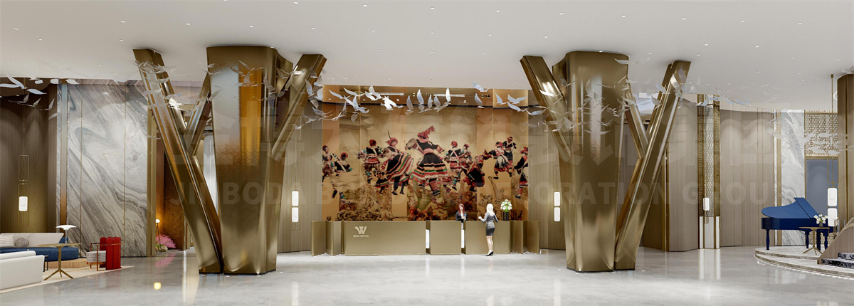 广东清远庆精品开云中国装修设计案例效果图