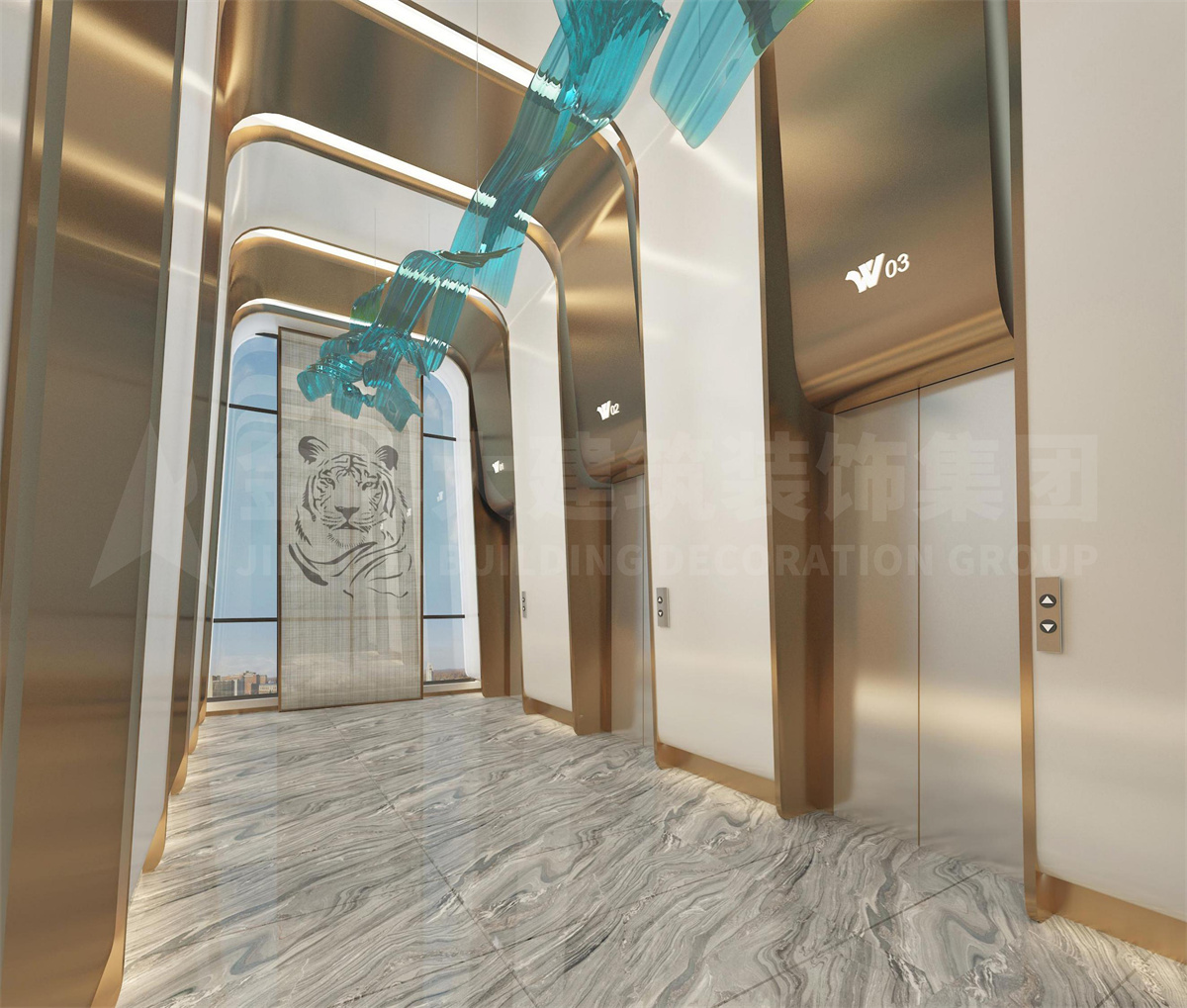 广东清远庆精品开云中国装修设计案例效果图