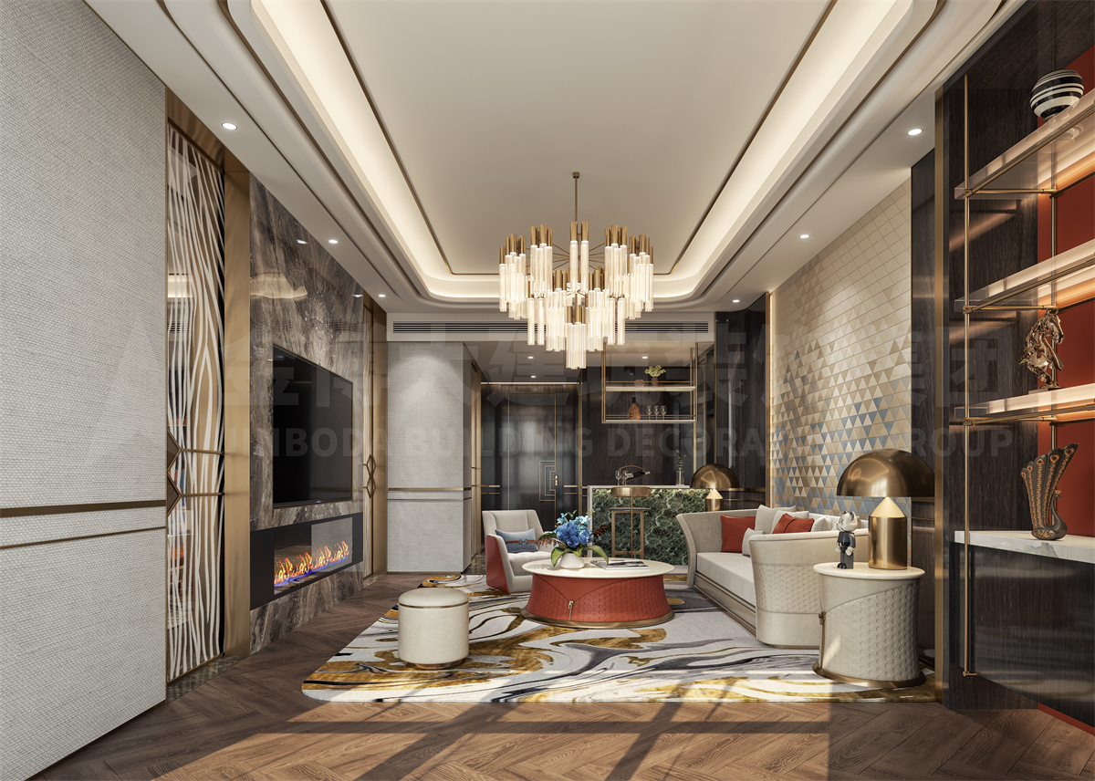 广东清远庆精品开云中国装修设计案例效果图