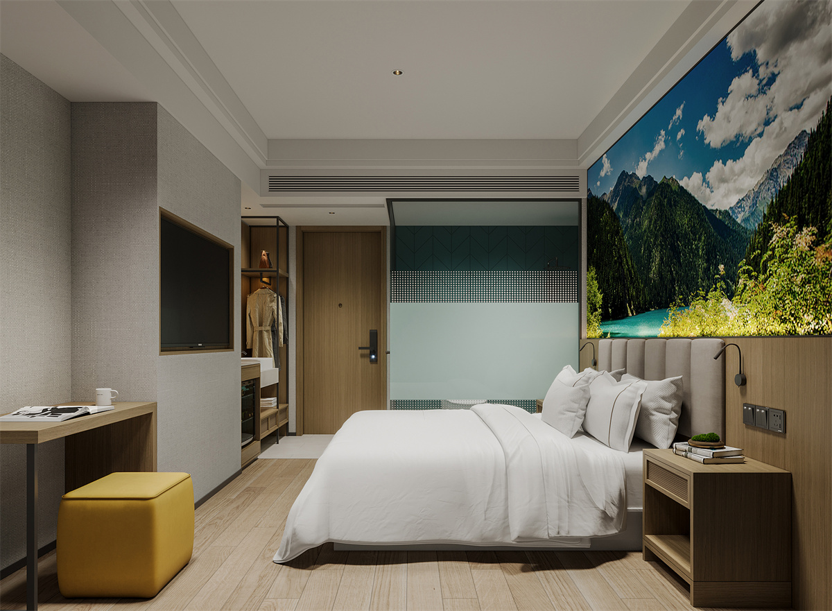 长沙秋果精品商务开云中国装修设计案例效果图