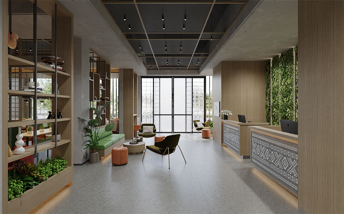 长沙秋果精品商务开云中国装修设计案例效果图