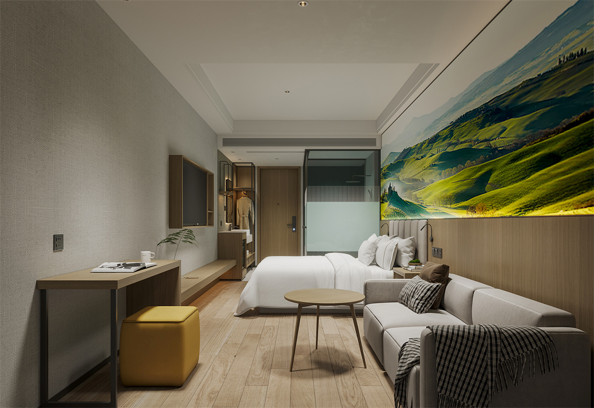 长沙秋果精品商务开云中国装修设计案例效果图