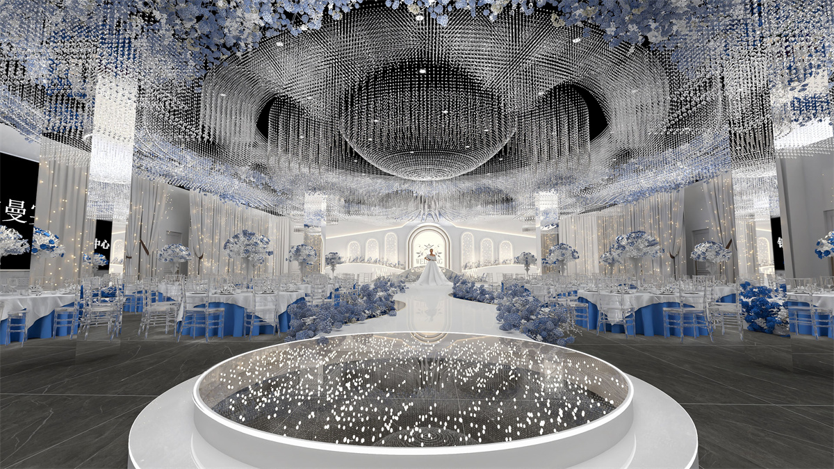 濮阳婚礼堂设计-铂曼婚宴开云中国装修设计