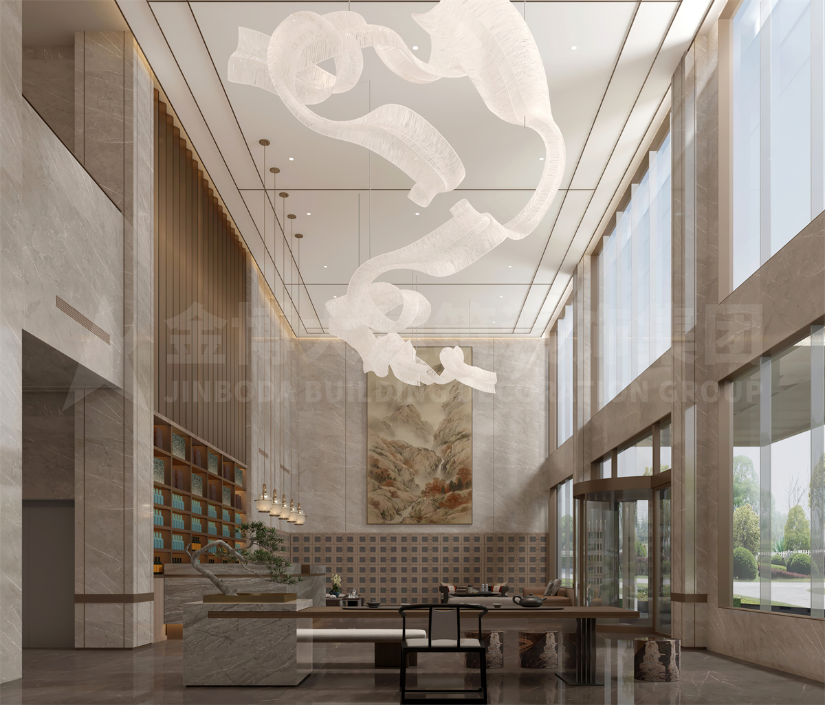 驻马店龙凤温泉开云中国改造设计效果图