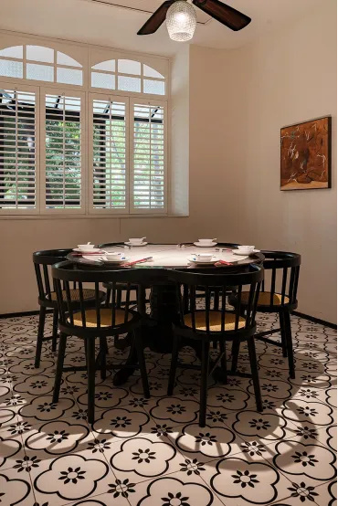 岭南特色   春喜传统粤式茶餐厅装修设计案例(图10)