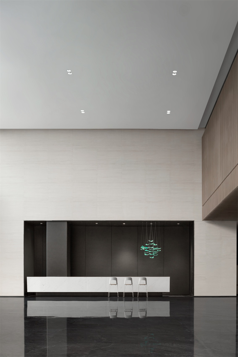 现代简约时尚科技园区办公楼装修设计案例(图7) 现代简约时尚科技园区办公楼装修设计案例(图7)