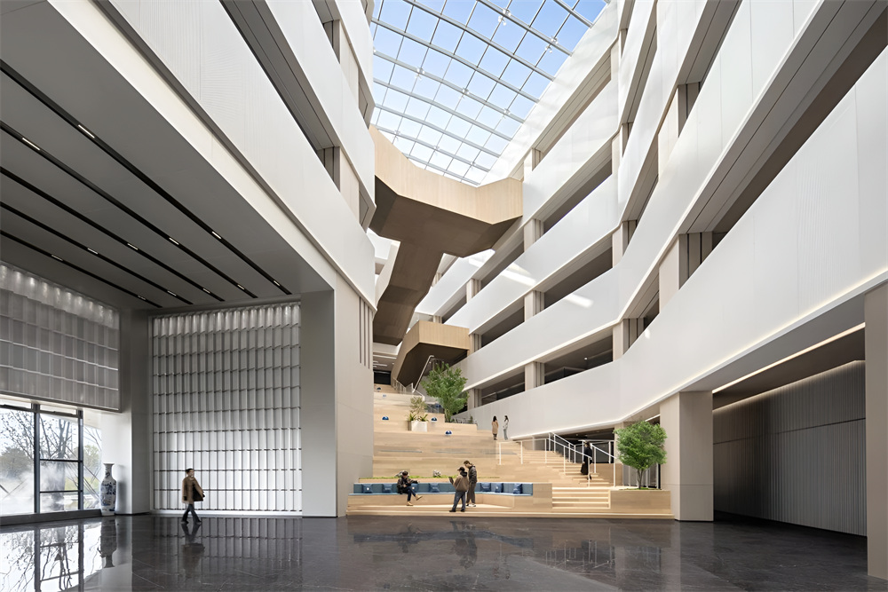 13000平九岭锂业行政研发总部办公楼装修设计(图1) 13000平九岭锂业行政研发总部办公楼装修设计(图1)