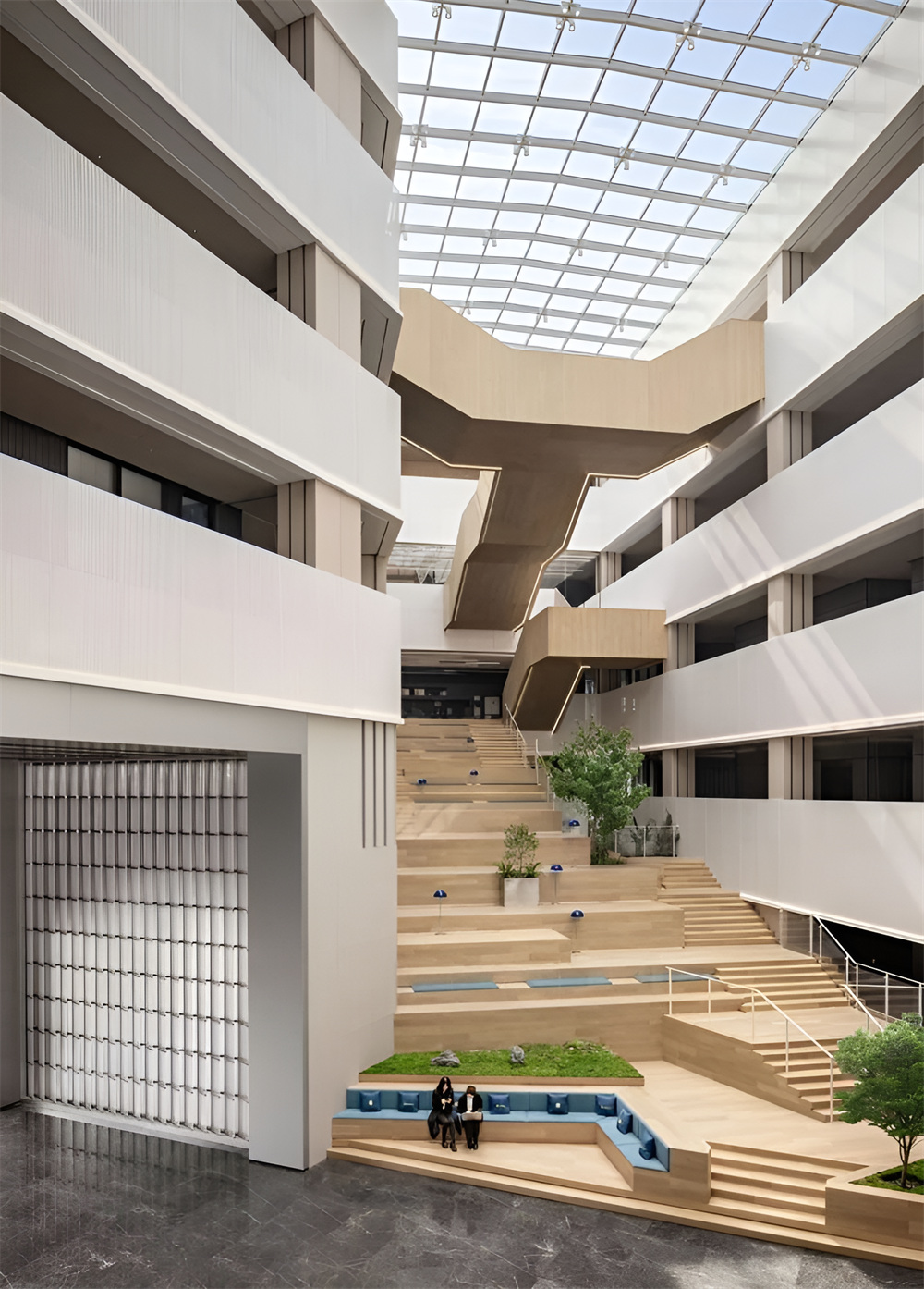 13000平九岭锂业行政研发总部办公楼装修设计(图4) 13000平九岭锂业行政研发总部办公楼装修设计(图4)