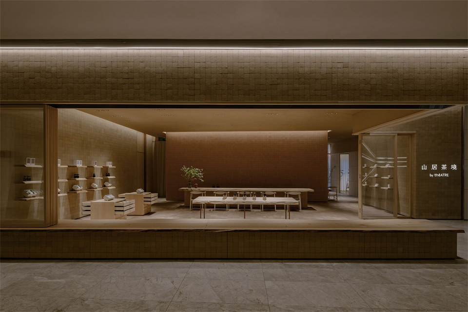 théATRE茶聚场山居茶境旗舰店装修设计方案(图1) théATRE茶聚场山居茶境旗舰店装修设计方案(图1)