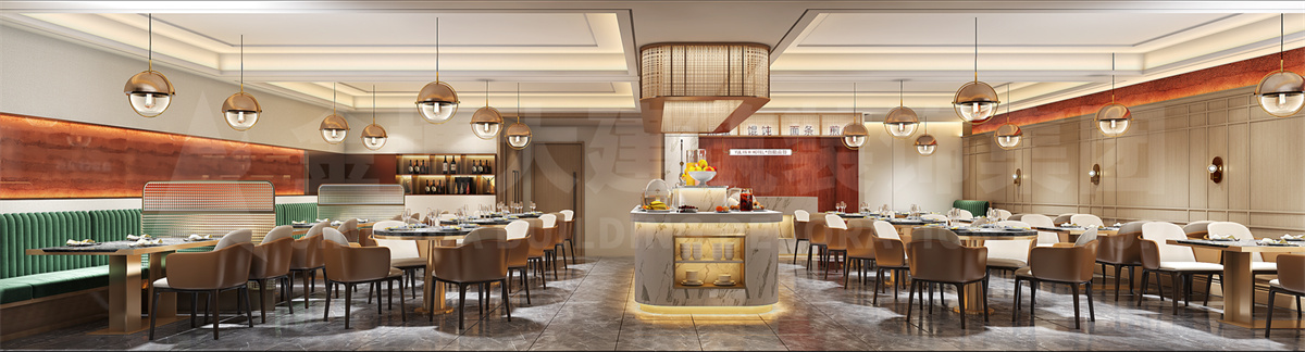 榆林H铂金开云中国升级改造设计案例效果图