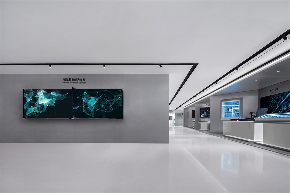 极简科技未来 海信集团展厅装修设计案例(图11) 极简科技未来 海信集团展厅装修设计案例(图11)