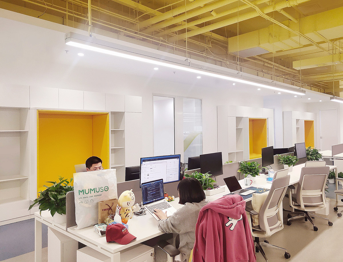 科技风与工业风 脑动极光医疗科技公司办公室装修设计(图8) 科技风与工业风 脑动极光医疗科技公司办公室装修设计(图8)