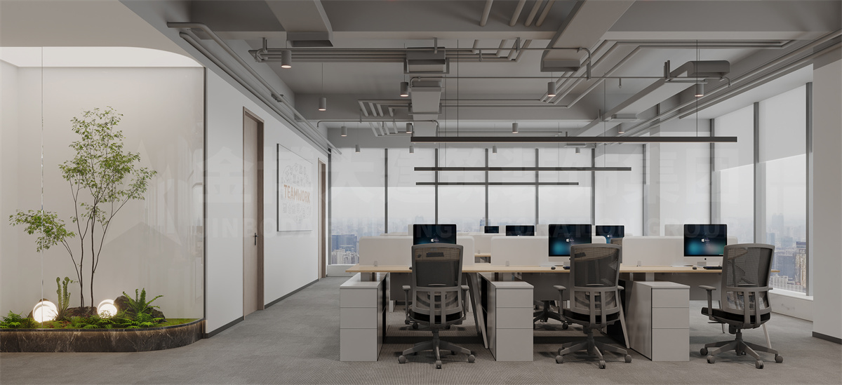 郑州华菱超硬材料办公室装修设计
