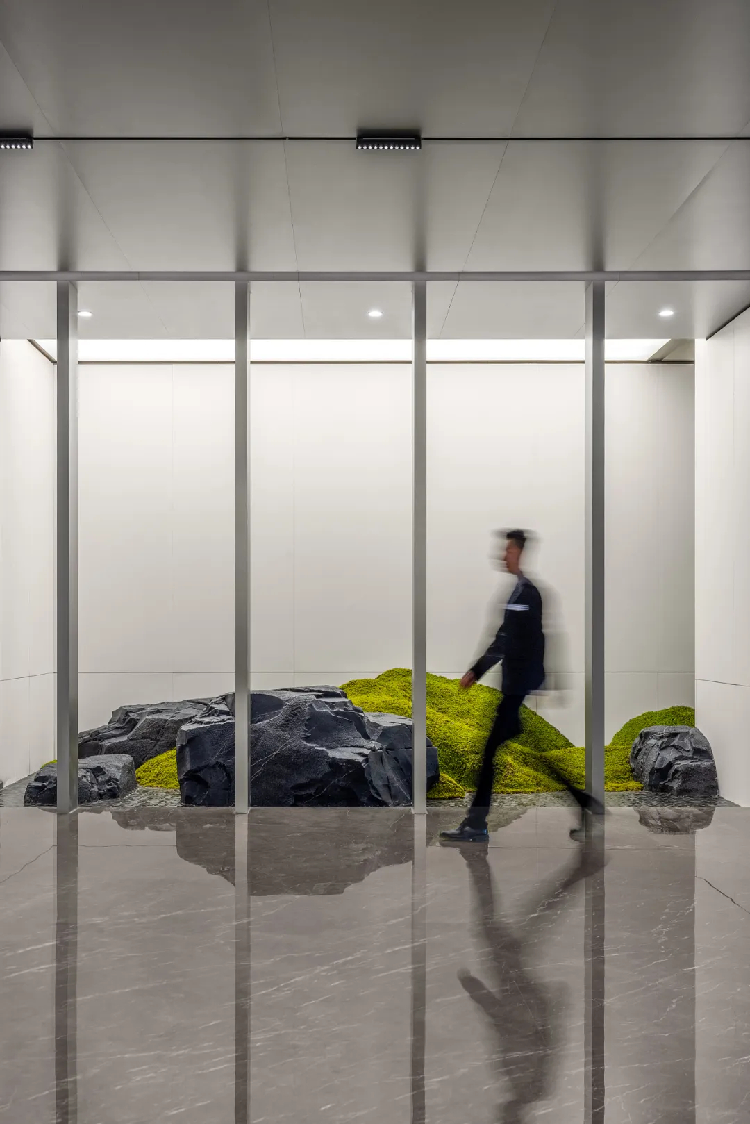 2万6千平现代花园式商务办公楼装修设计方案(图7)