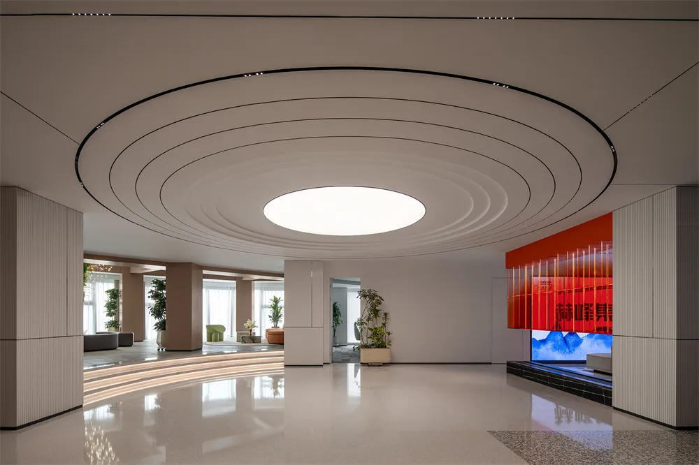 4200平赫峰集团总部办公大楼装修设计(图3)