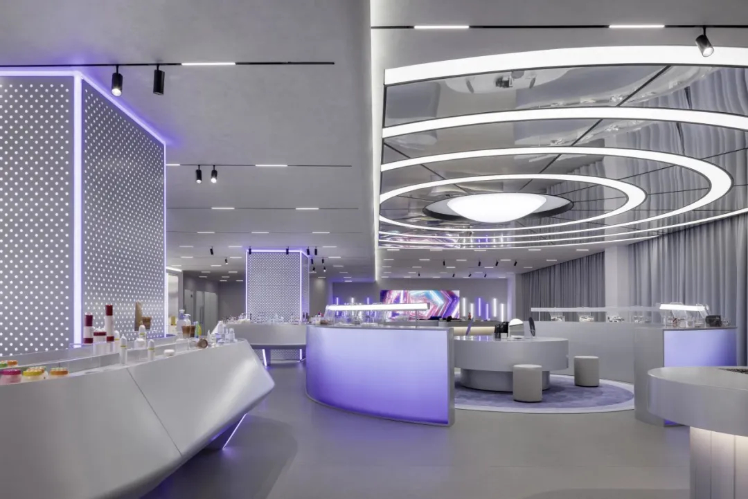 安特未来灵感舱化妆品企业展厅装修设计(图4)